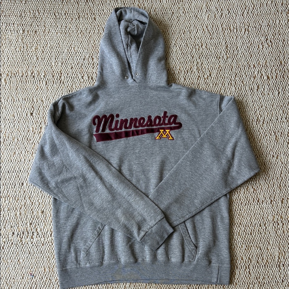 Gray Minnesota Hoodie